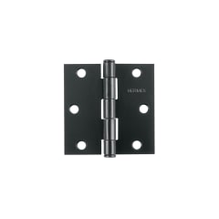 bisagra cuadrada 3', acero negro, cabeza plana, hermex