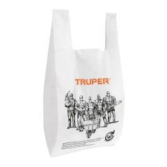 Bolsa plástica de 27 x 50 cm, Truper