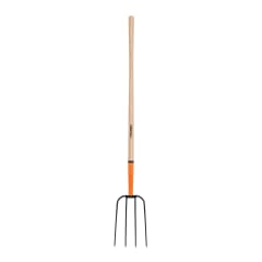 Trinche de 4 dientes para paja mango 48'' Truper