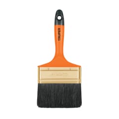 Brocha profesional de 4'' con mango de plástico. trupe 0