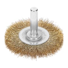 Escobilla circular 2´´ alambre fino para taladro, Truper