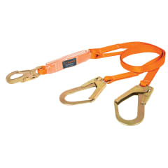 Línea de vida con amortiguador doble brazo gancho grande Truper 0