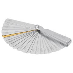 Calibrador de Bujías y válvulas 32 hojas STD mm Truper