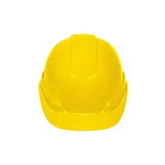 Casco de seguridad ajuste de ratchet amarillo Truper