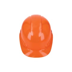Casco de seguridad ajuste de ratchet naranja Truper