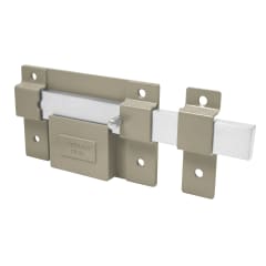Chapa cerradura de barra fija cilindro exterior Hermex
