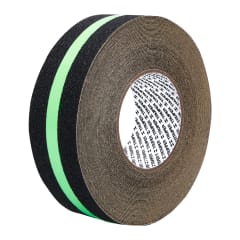 Rollo de 18 m cinta antideslizante fotoluminiscente 50 mm con abrasivo Truper
