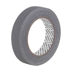 Rollo de 5 m cinta antiderrapante 25 mm gris para áreas húmedas Truper 0
