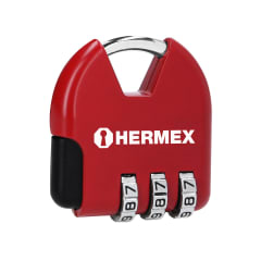 Candado maletero de combinación 36 mm blíster Hermex