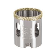 Sierra copa con diamante 1-3/8´´ borde continuo, Truper