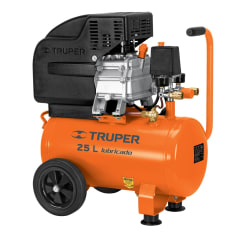 Compresora 25 litros Horizontal Truper 0