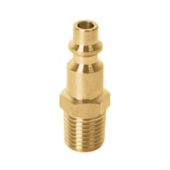 Conector rápido tipo m niquelado cuerda 1/4 npt macho Truper  1