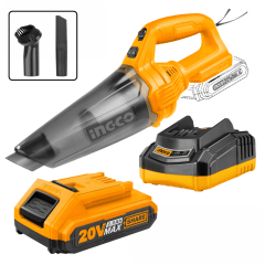 Aspiradora 20v 0.5 litros incluye batería y cargador Ingco