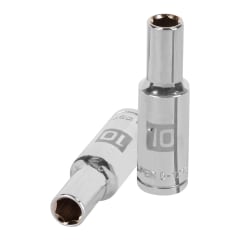 Dado tubular hexagonal encastre 1/2'' de 10 mm. truper