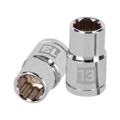 Dado poligonal encastre 1/2'' de 13 mm Truper 0
