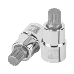 Dado encastre 1/2'' punta corta bristol m14 Truper