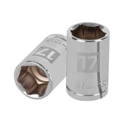 Dado hexagonal encastre 1/2'' de 17 mm. truper