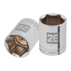 Dado hexagonal encastre 1/2'' de 26 mm. truper
