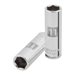 Dado tubular hexagonal encastre 1/4'' de 11 mm Truper