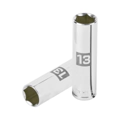 Dado tubular hexagonal encastre 3/8´´ de 13 mm, Truper