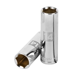 Dado tubular hexagonal encastre 3/8'' de 14 mm. truper 0