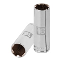 Dado tubular hexagonal encastre 3/8'' de 16 mm. truper