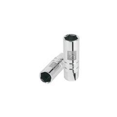 Dado hexagonal encastre 3/8'' para bujías de 5/8''. truper 0