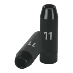 Dado tubular hexagonal encastre 1/2'' de impacto de 11 mm Truper