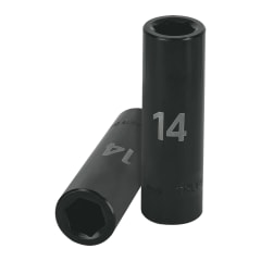 Dado tubular hexagonal encastre 1/2'' de impacto de 14 mm Truper