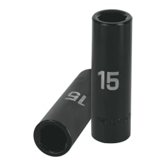 Dado tubular hexagonal encastre 1/2´´ de impacto de 15 mm, Truper