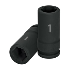 Dado tubular hexagonal encastre 3/4'' de impacto de 1''. truper