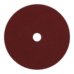 Disco de lija de 7´´ con respaldo de fibra, grano 120, Truper