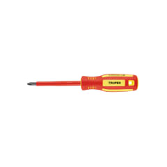 Desarmador dieléctrico de cruz 1/4' x 4', Truper