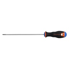 Desarmador de cruz 1/8'' x 6'' mango comfort grip. truper