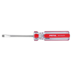 Desarmador plano 3/16 x 3´´ mango de PVC, Pretul