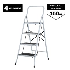 Escalera Tubular 4 Peldaños Pretul