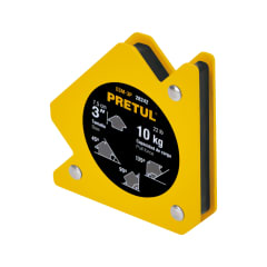 Escuadra magnética 3' para soldar, capacidad 10 kg, Pretul 0