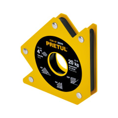 Escuadra magnética 4' para soldar, capacidad 19 kg, Pretul 0