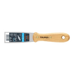 Espátula flexible 1´´ con mango de madera, Truper