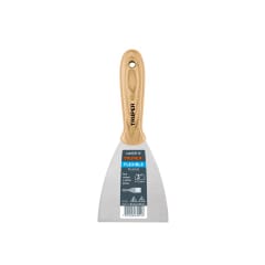 Espátula flexible 3'' con mango de madera Truper