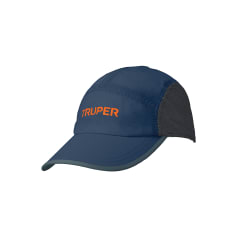 Gorra Truper color azul marino, 100% poliéster respirable 0