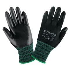 Guantes de nylon recubiertos de nitrilo ch Truper 0