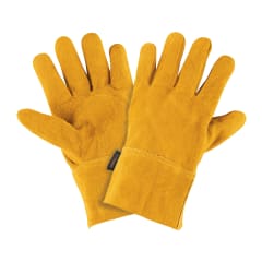 Guantes de carnaza. cortos. unitalla. truper