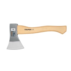 Hacha europea mango de madera 15 1/2