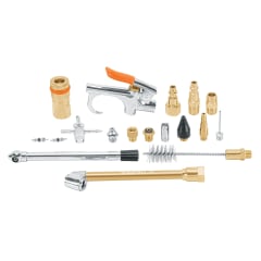 Juego de 18 piezas para compresora de aire Truper