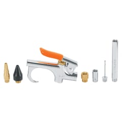 Juego de pistola sopleteadora con 2 boquillas y 4 accesorios Truper