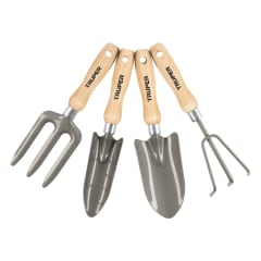 Juego de 4 herramientas de 6'' para jardín Truper