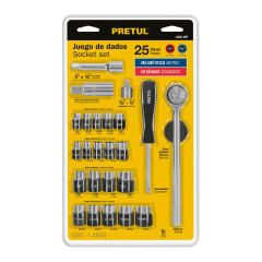 Juego de 25 herramientas 1/4