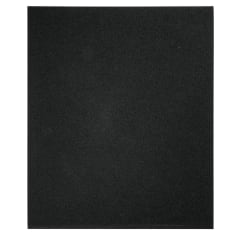 Lija de esmeril negra grano 120 de óxido de aluminio, por unidad, Truper