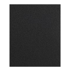 Lija de esmeril negra grano 80 de óxido de aluminio, por unidad, Truper